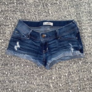 Hollister Short-Shorts Distressed Blue Size 0